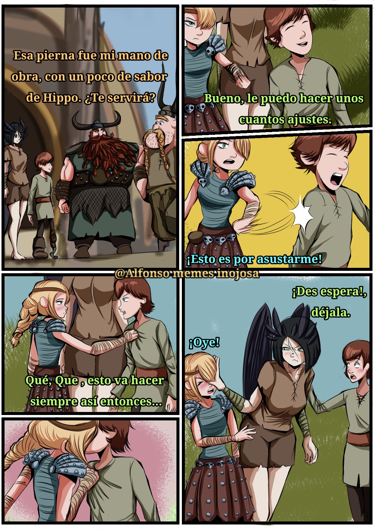 Como entrenar a tu dragon page 4 full