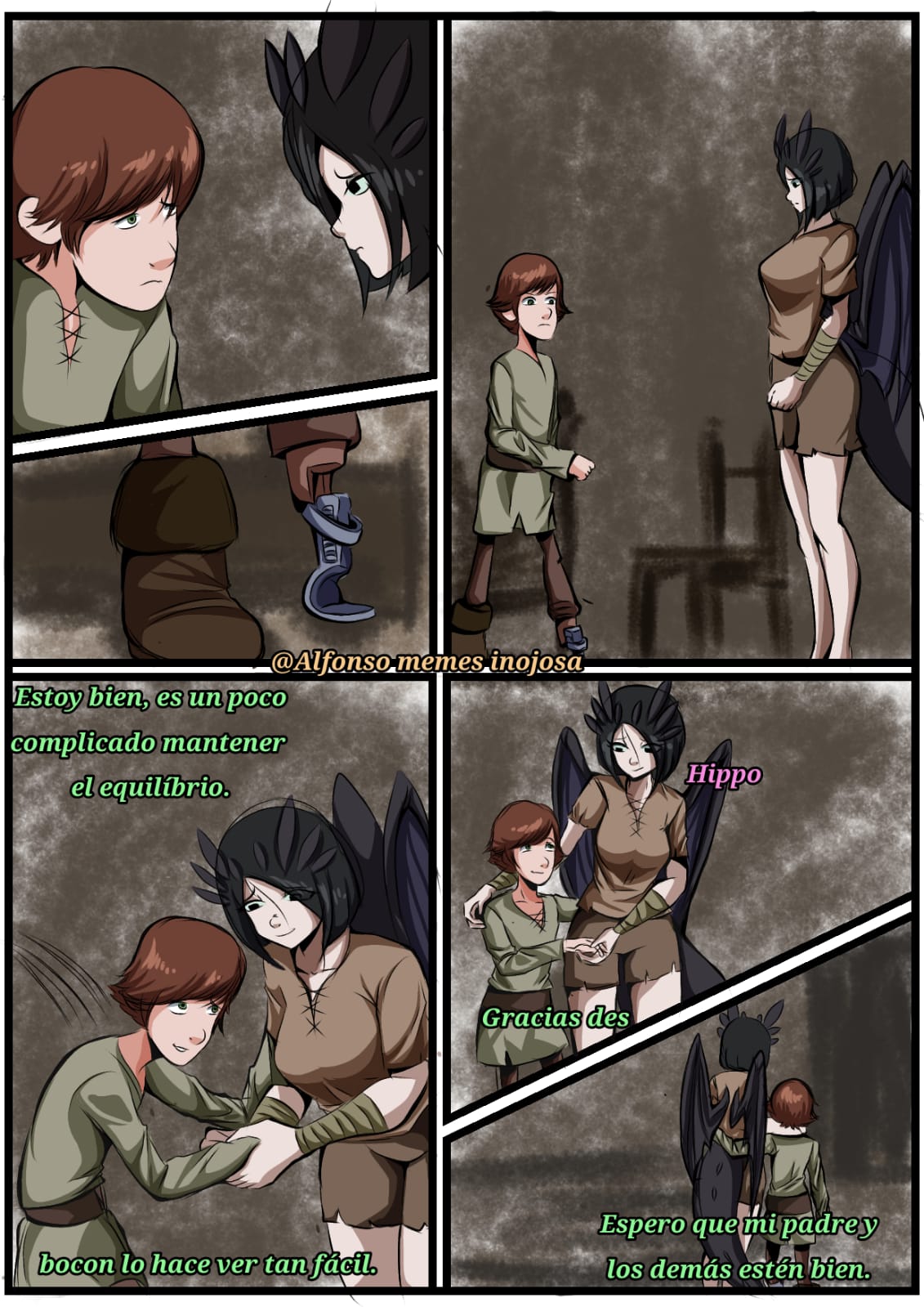 Como entrenar a tu dragon page 5 full