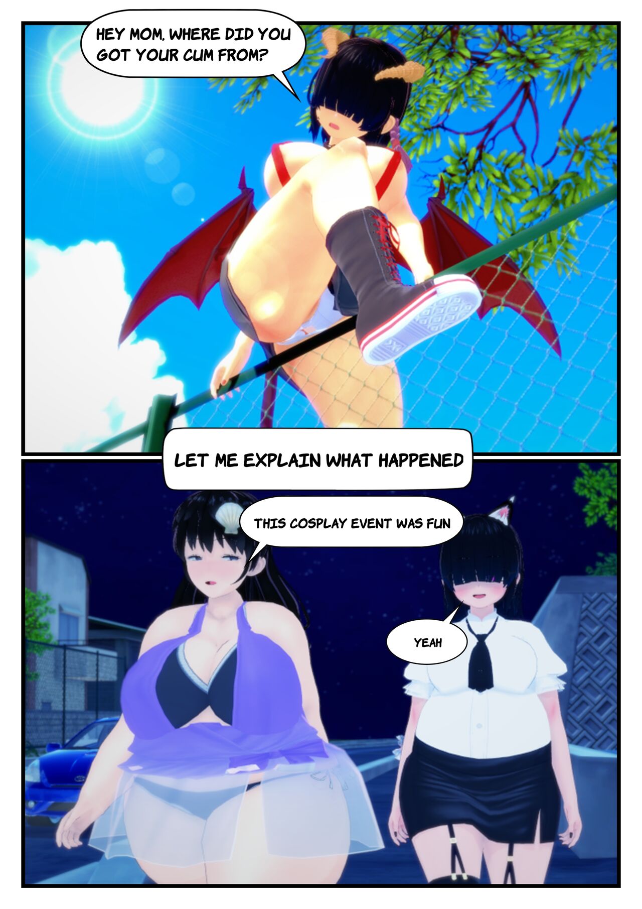 Mother and daughter succubus revenge against who? page 6 full