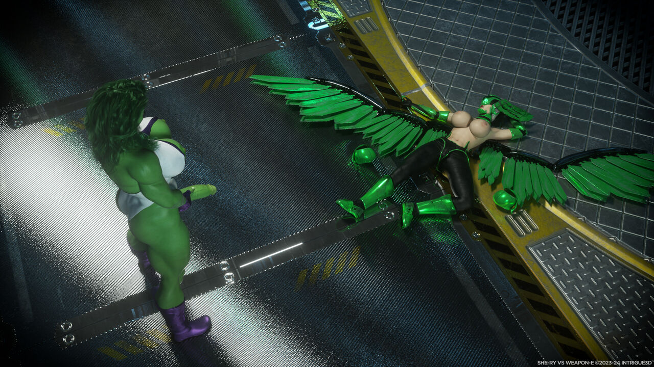 She-Ry Vs Weapon-E page 5 full