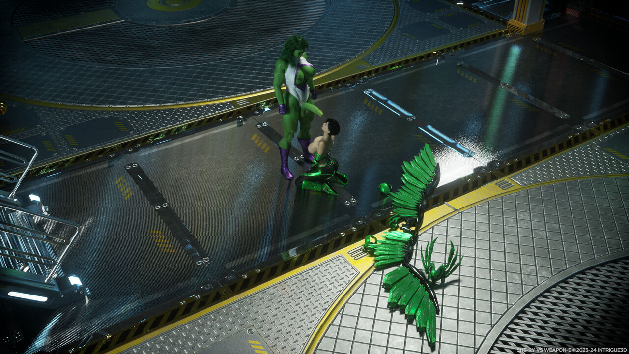 She-Ry Vs Weapon-E page 7 full