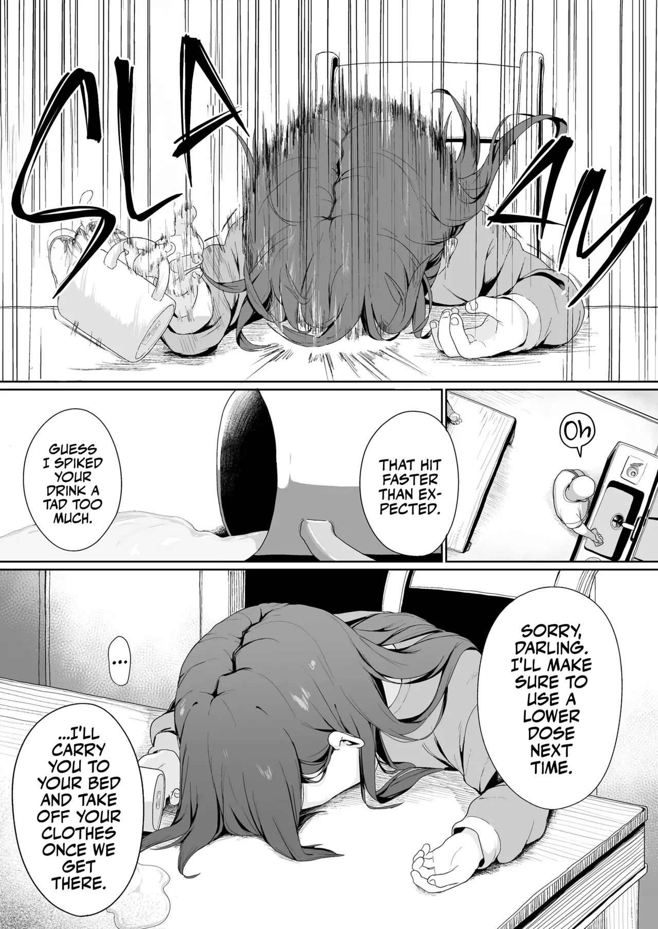 Konya wa Manamusume Nemurasete Konsui Benjo ni Shiyoutto! | Tonight, I'll  Drug my Daughter to use her as my Personal Latrine! page 3 full