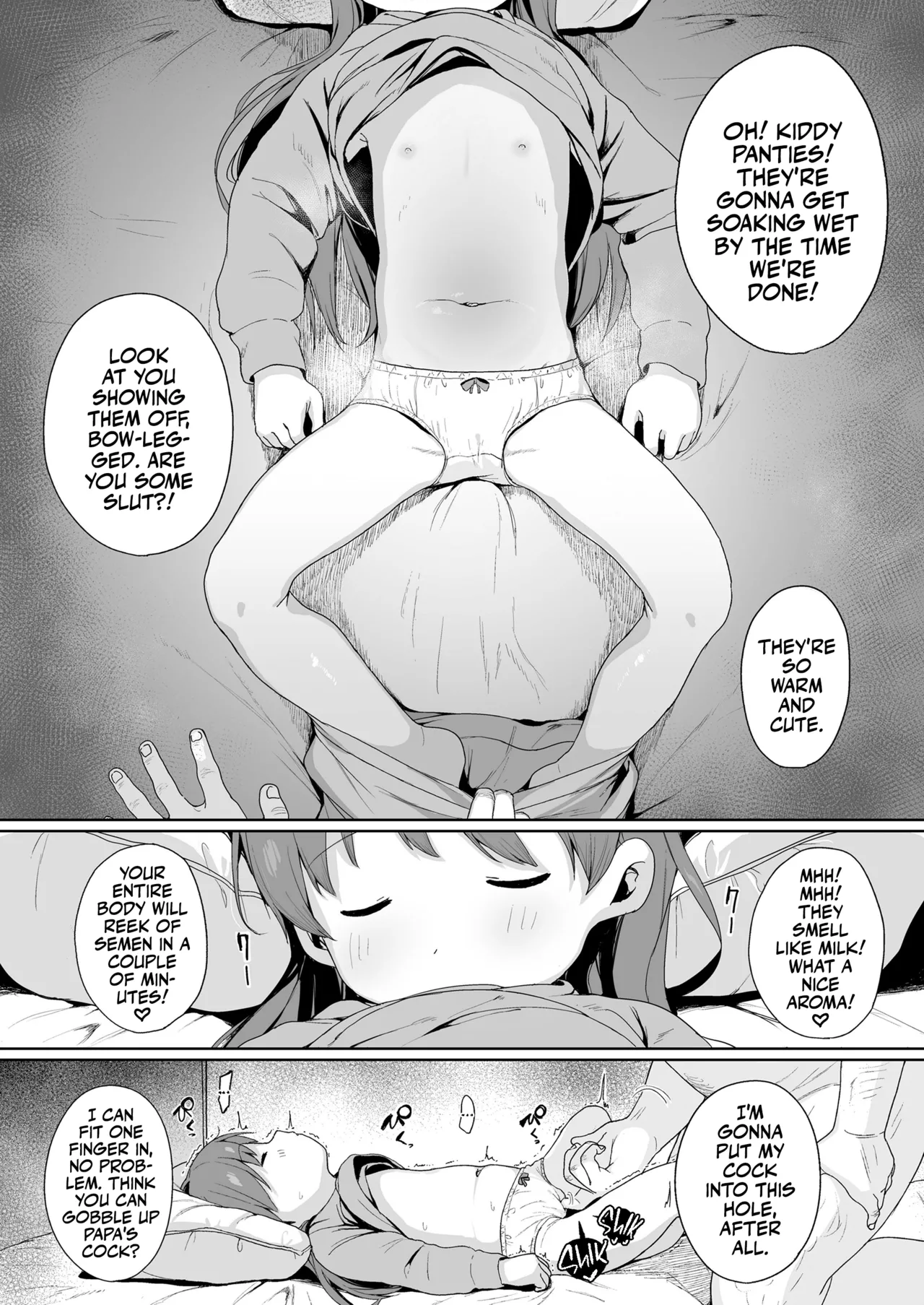 Konya wa Manamusume Nemurasete Konsui Benjo ni Shiyoutto! | Tonight, I'll  Drug my Daughter to use her as my Personal Latrine! page 7 full