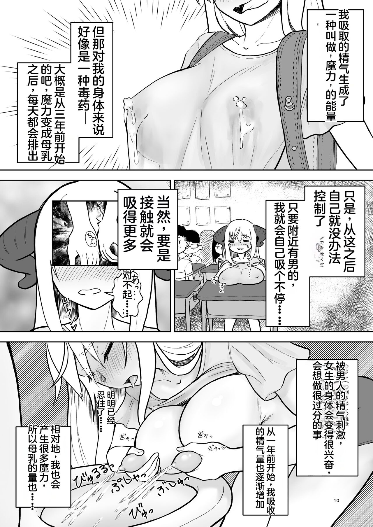 Sou Uke Nise Succubus-chan no Ingyaku Seikatsu ~Joshi-kai no H na Kokuhaku~ page 9 full