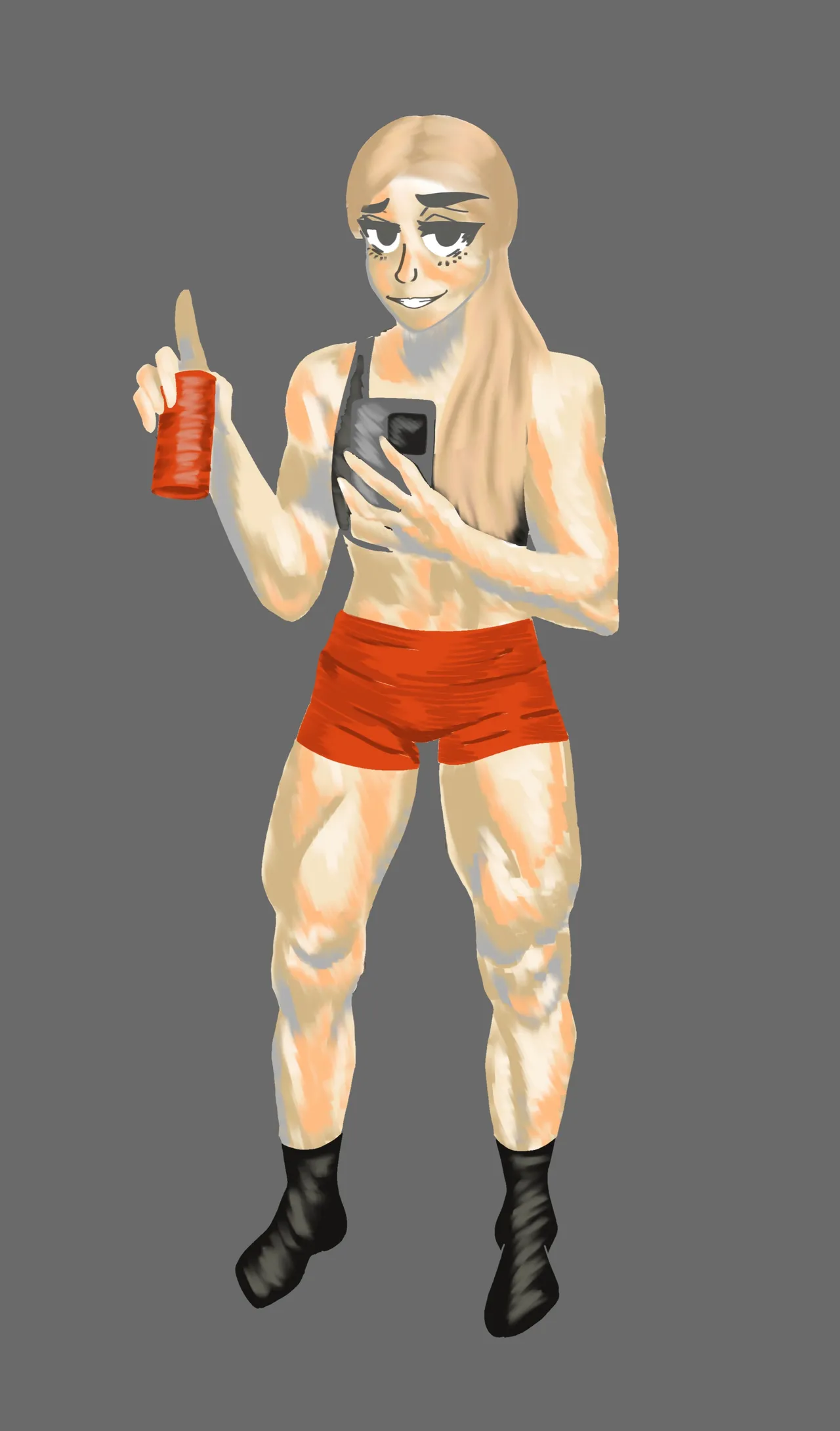 Muscle Girls Art page 3 full