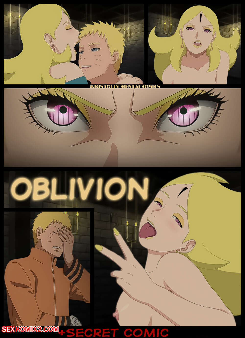 Naruto. Oblivion. KristoLin for sexkomix2.com page 1 full