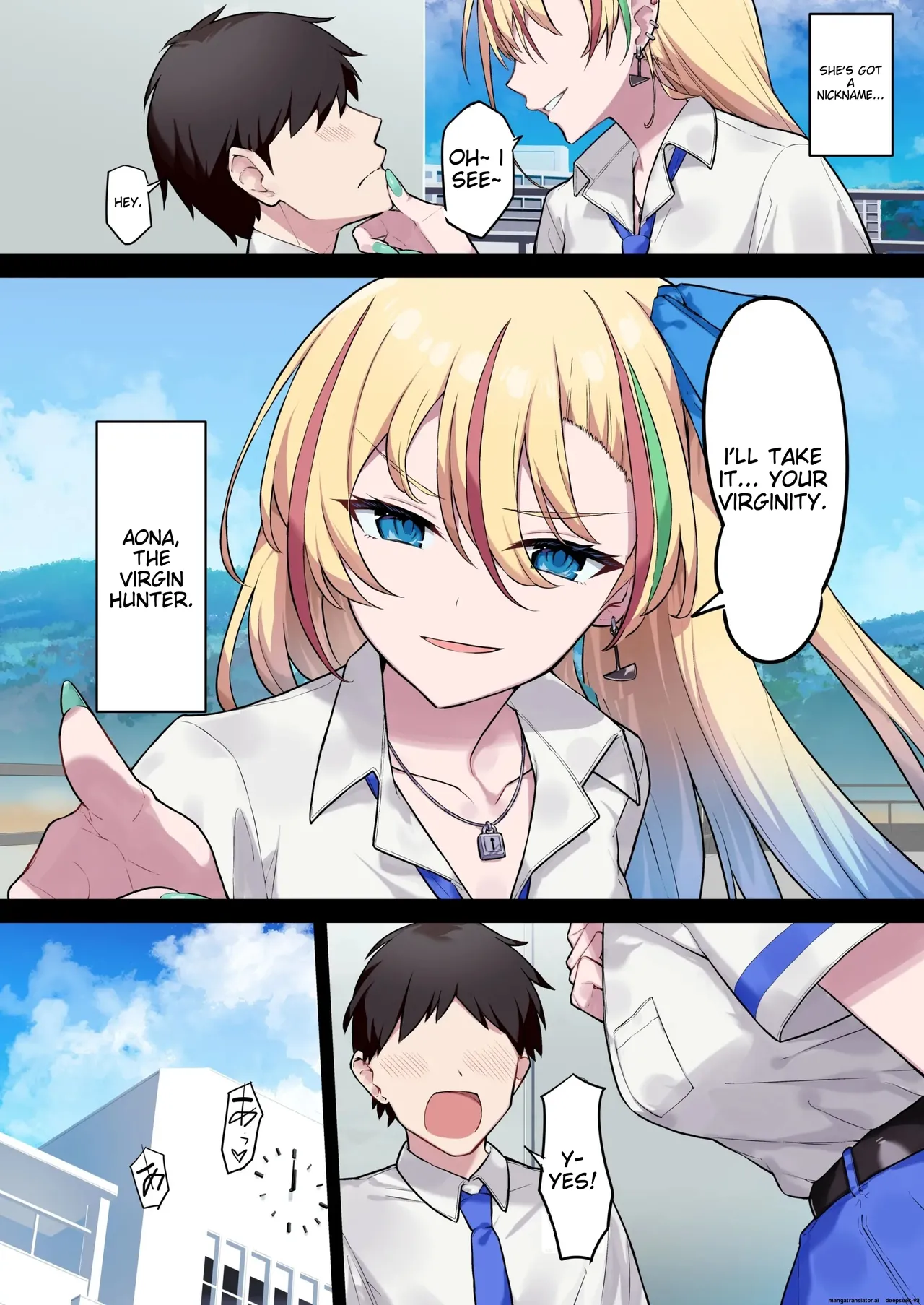 It's a Yankee girl! Aona-chan! page 2 full