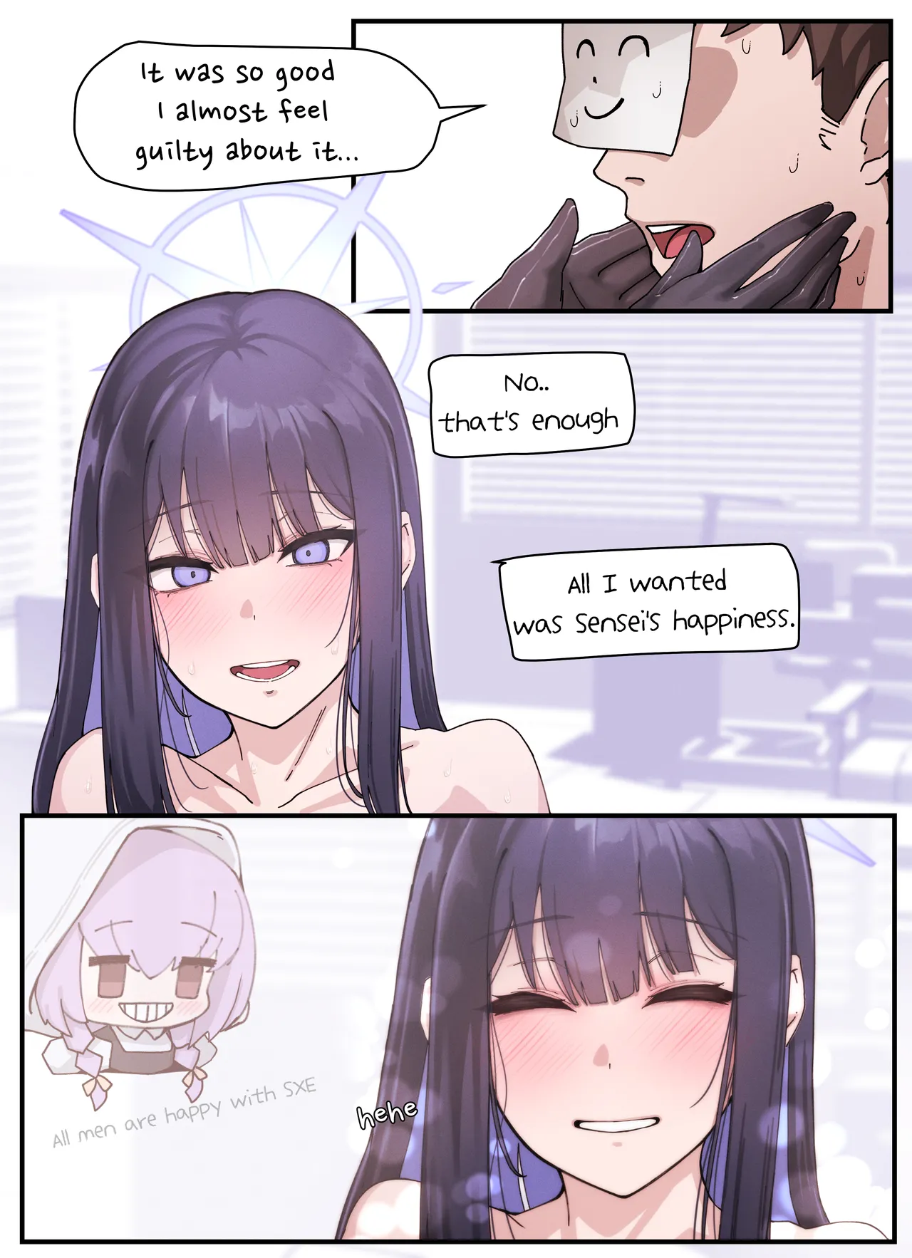 Kivotos Gravure #02: Saori Gift page 6 full