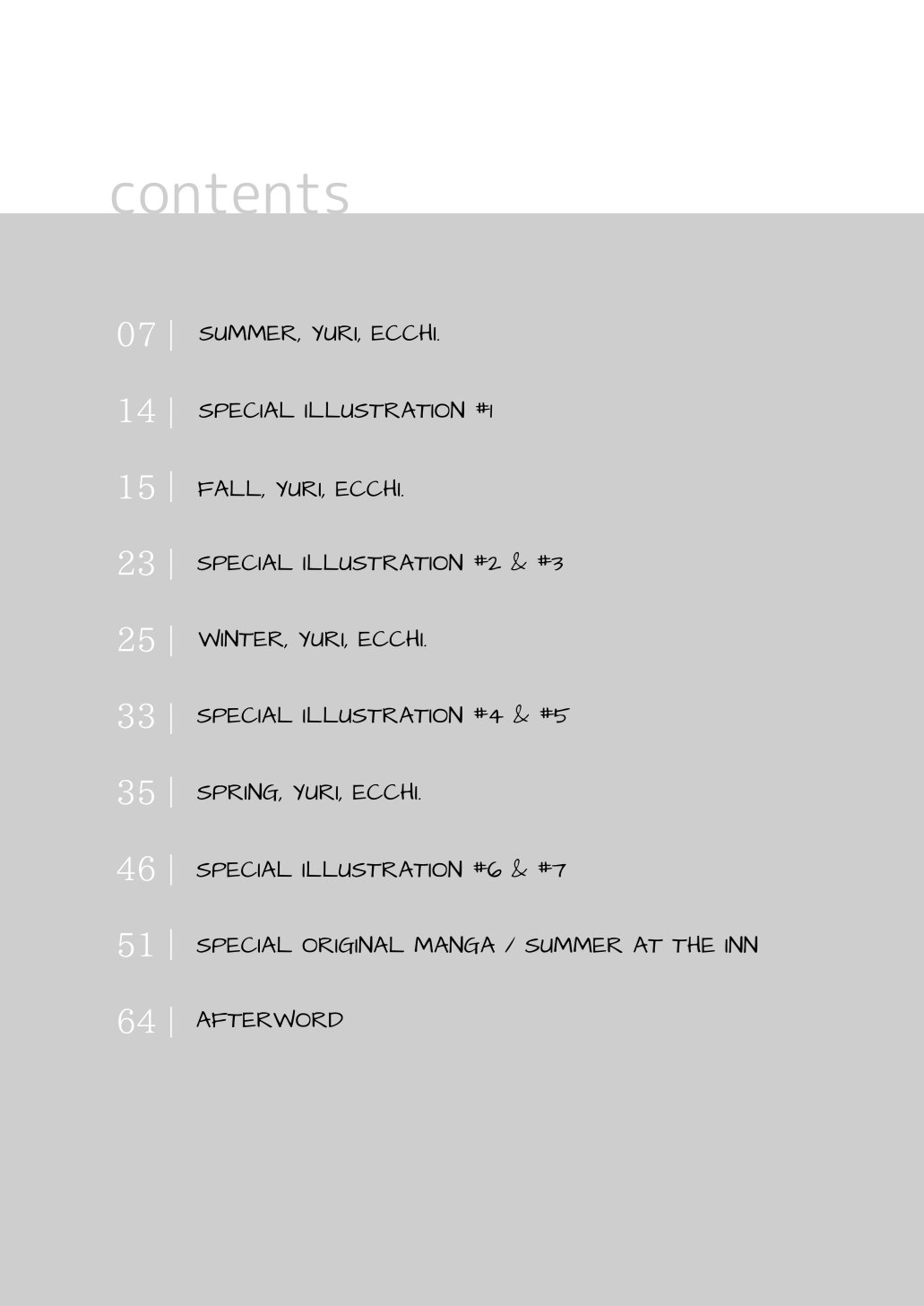 Season, Yuri, Ecchi. page 6 full