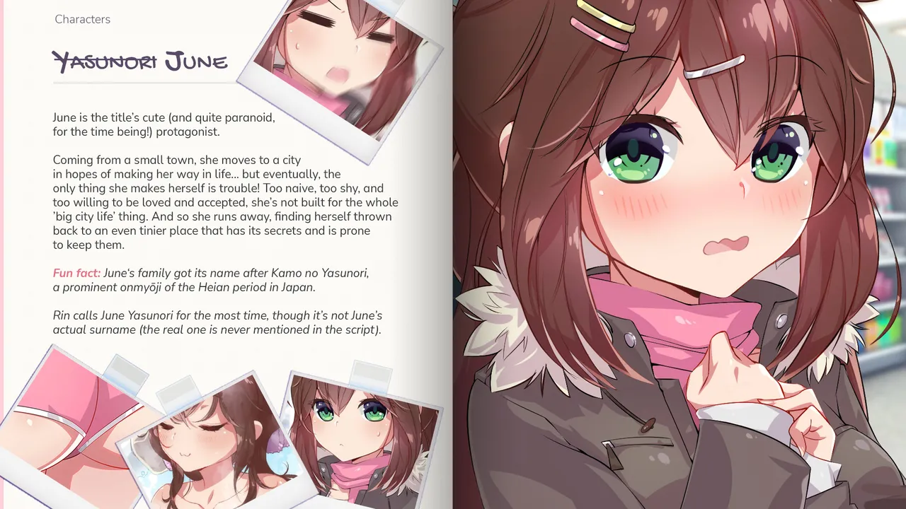 Chasing Tails: A Promise in the Snow Artbook page 3 full
