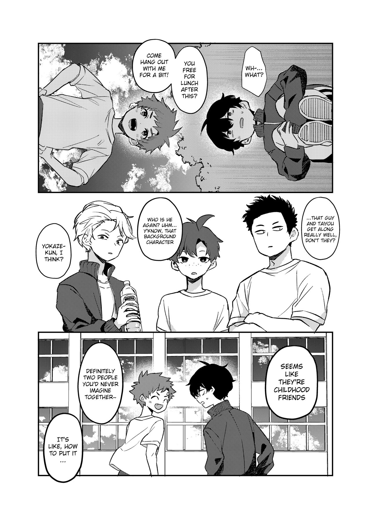 Tomodachi no Kuchi no Naka | Inside my friend's mouth page 8 full