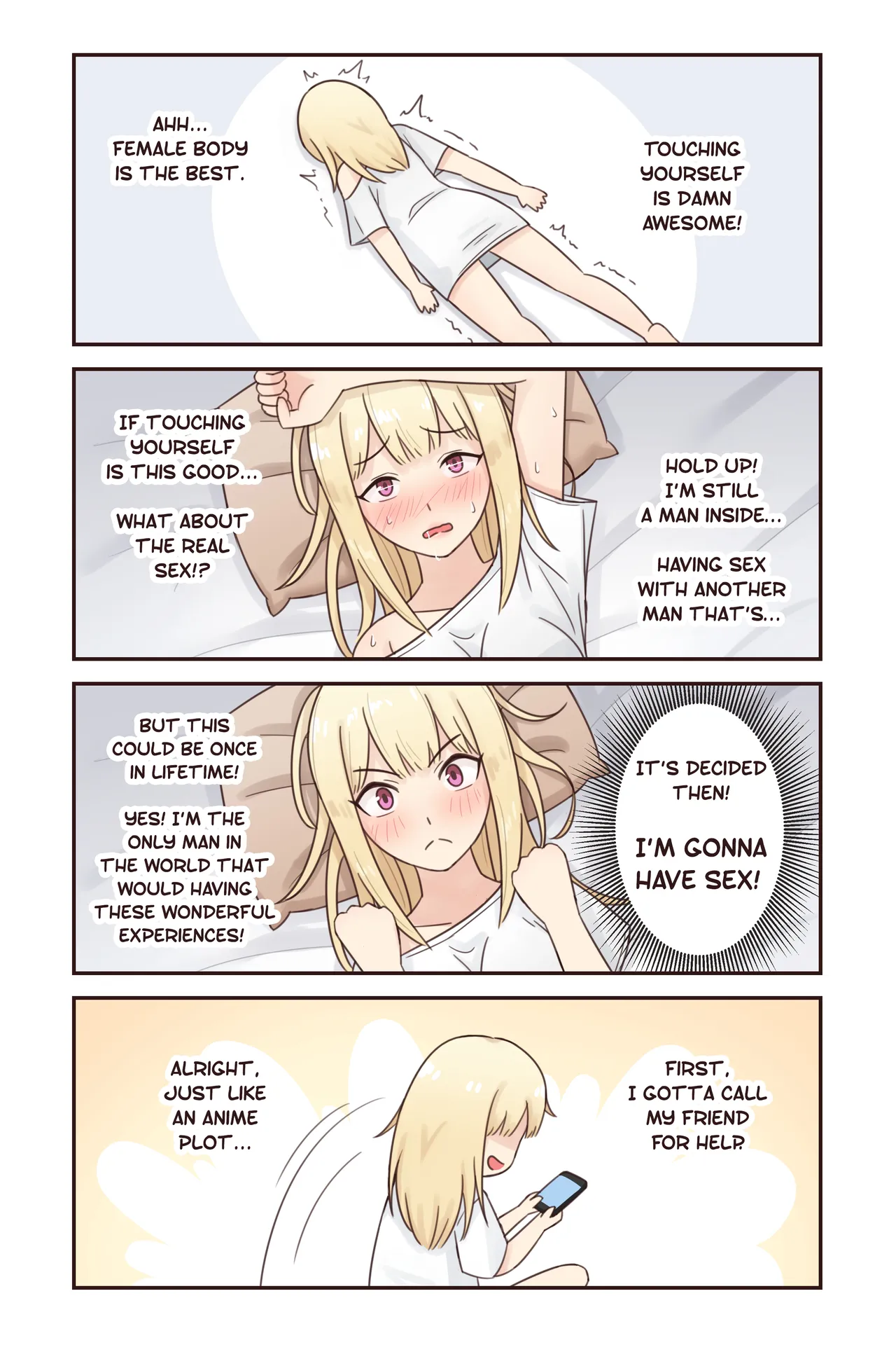 I Turned Into a Girl But NO ONE Fucks Me! page 5 full