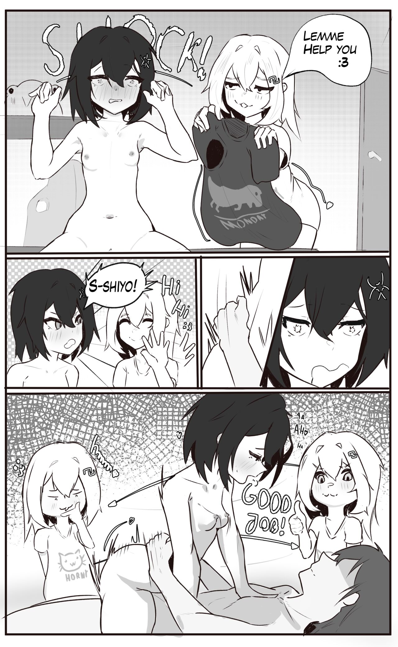 Lovey-dovey sex with Shiyo and Kuro page 3 full