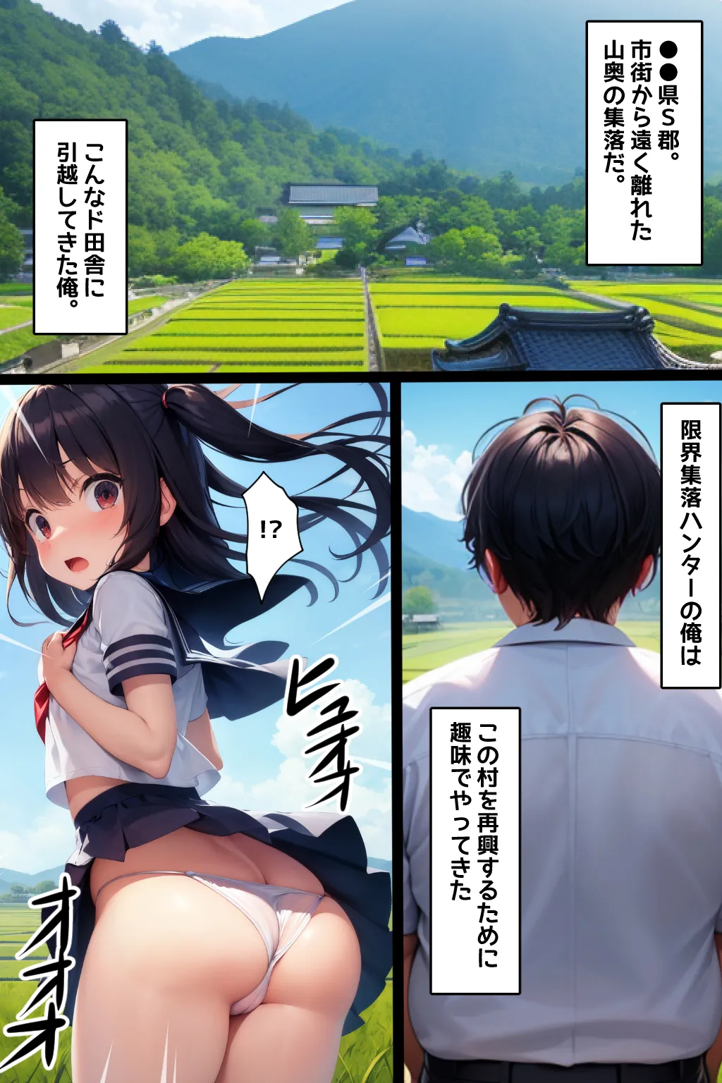 Inaka no Mura Musume Saimin ~ Yosomono-girai no Loli Musume Yuina ~ page 2 full