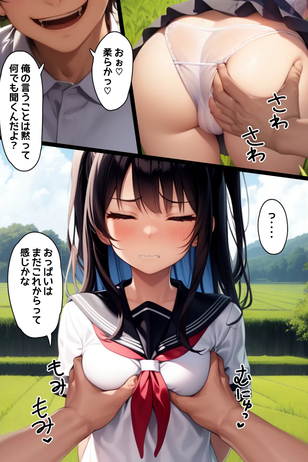 Inaka no Mura Musume Saimin ~ Yosomono-girai no Loli Musume Yuina ~ page 9 full