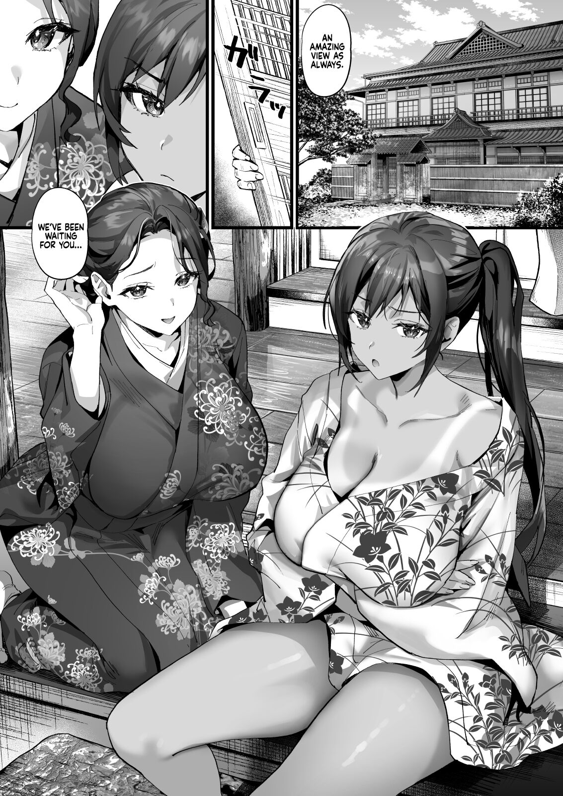 [sagejoh (sage joh)] Hiyakeato no Musume to Fuufu ni natta Sono Yoru, Gibo mo Ukkari Haramasete shimau Natsu | After Marrying her tanned Daughter, I accidentally got my Mother-in-law Pregnant one Summer Night [English] [Coffedrug] [Digital] Hentai - Raw  4