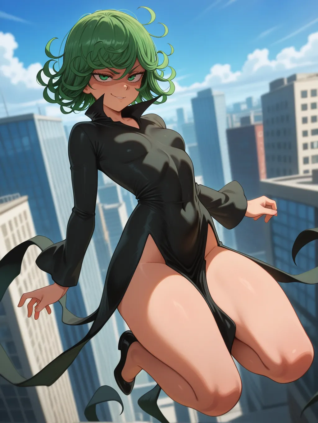 Tatsumaki | One-Punch Man  waifuinvoker ai generated page 7 full