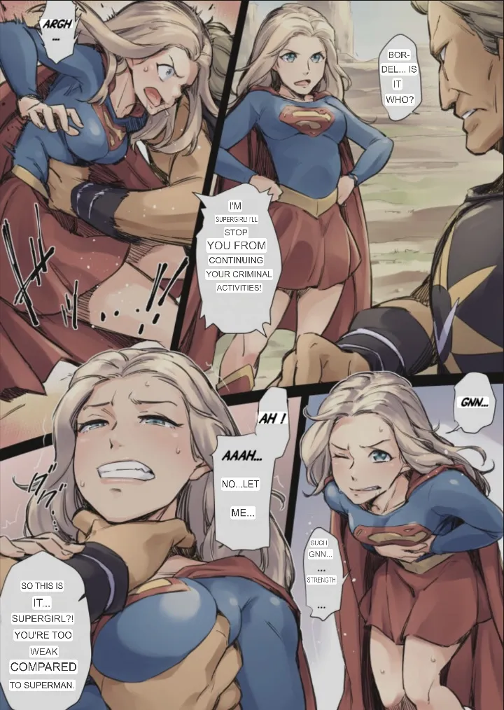 Translated Supergirl page 5 full