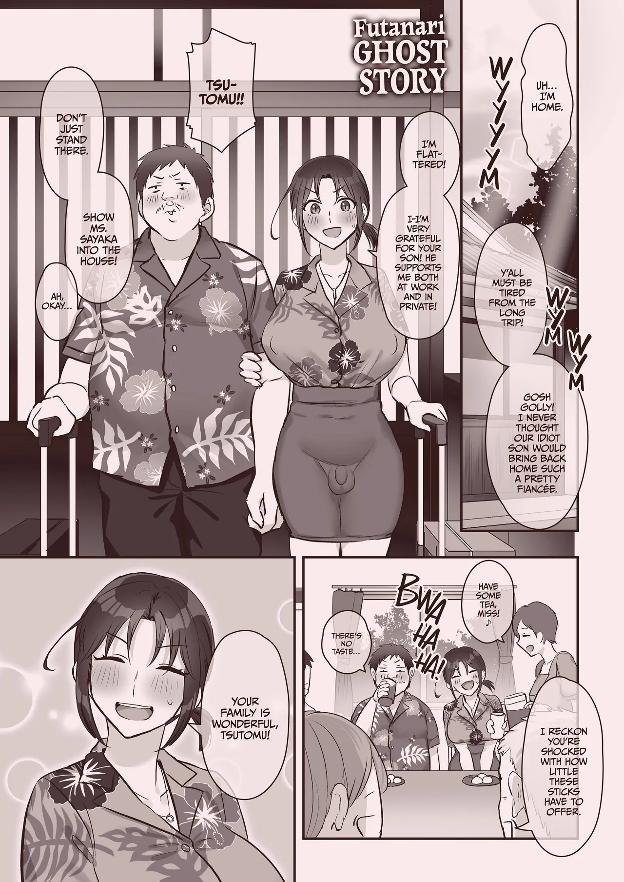 Futanari Ghost Story_ Miss Shakuhachi, the Blowjob Spirit page 3 full