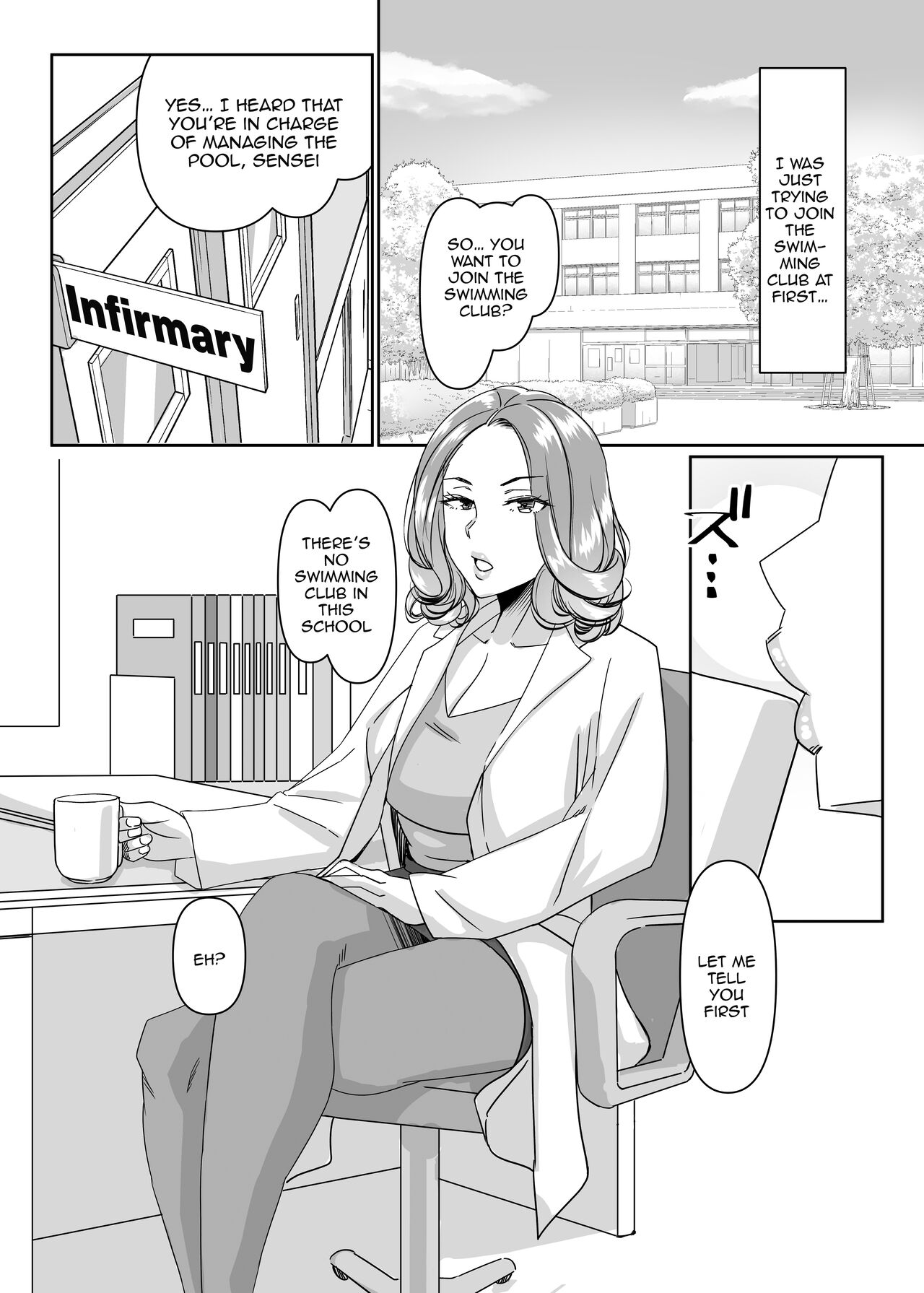 Poolside de Sensei-tachi to Tanoshindemasu / Having Fun With The Teachers By The Poolside page 10 full