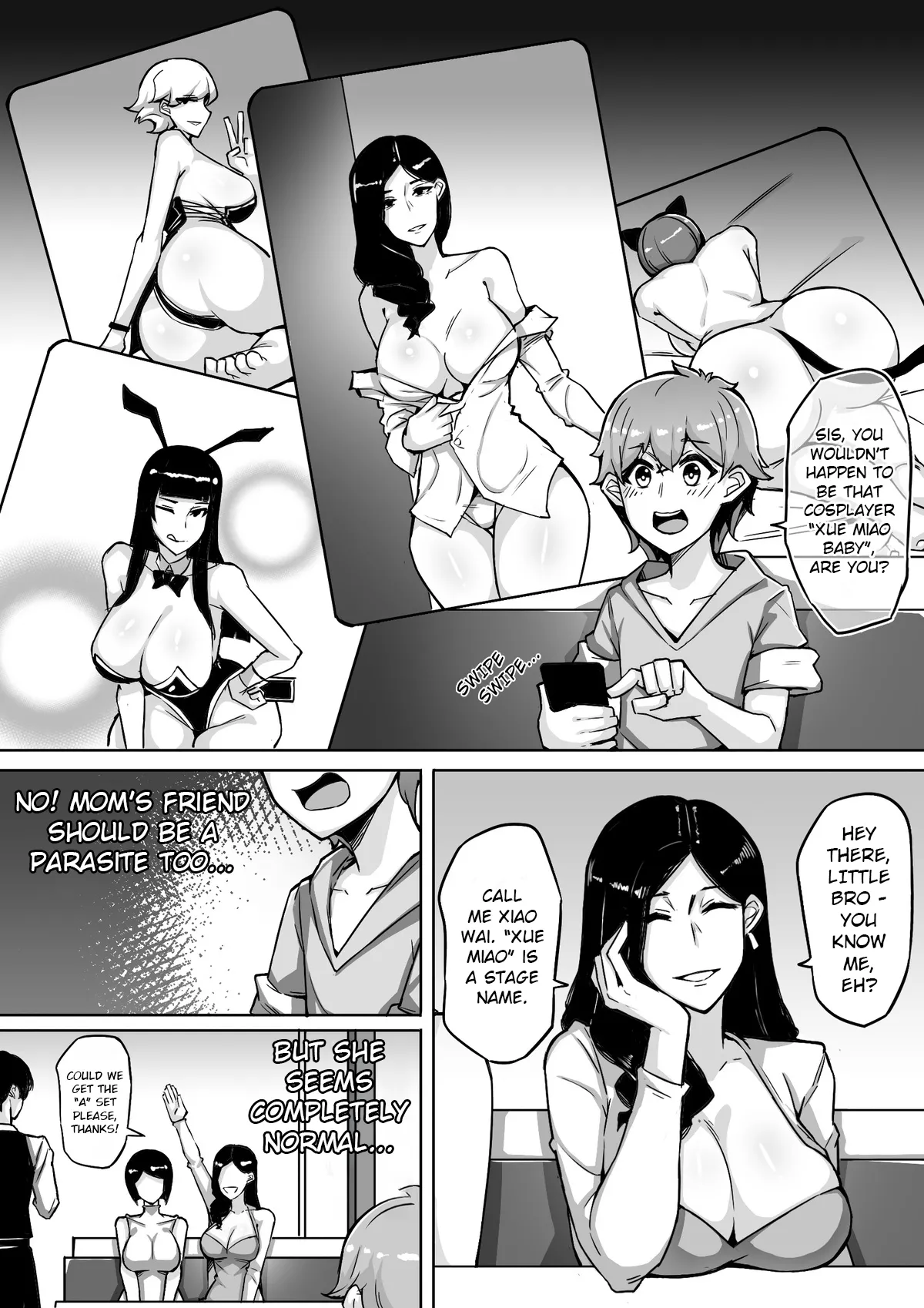 My Parasyte Mother Ch. 2 page 2 full