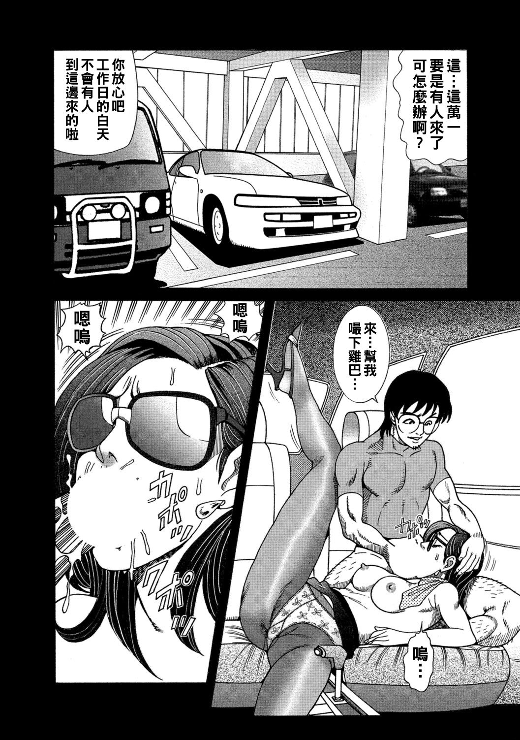 セレブ妻と車の中で…（Chinese） page 10 full