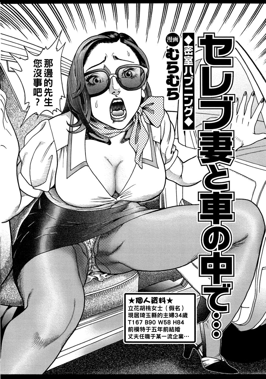 セレブ妻と車の中で…（Chinese） page 2 full