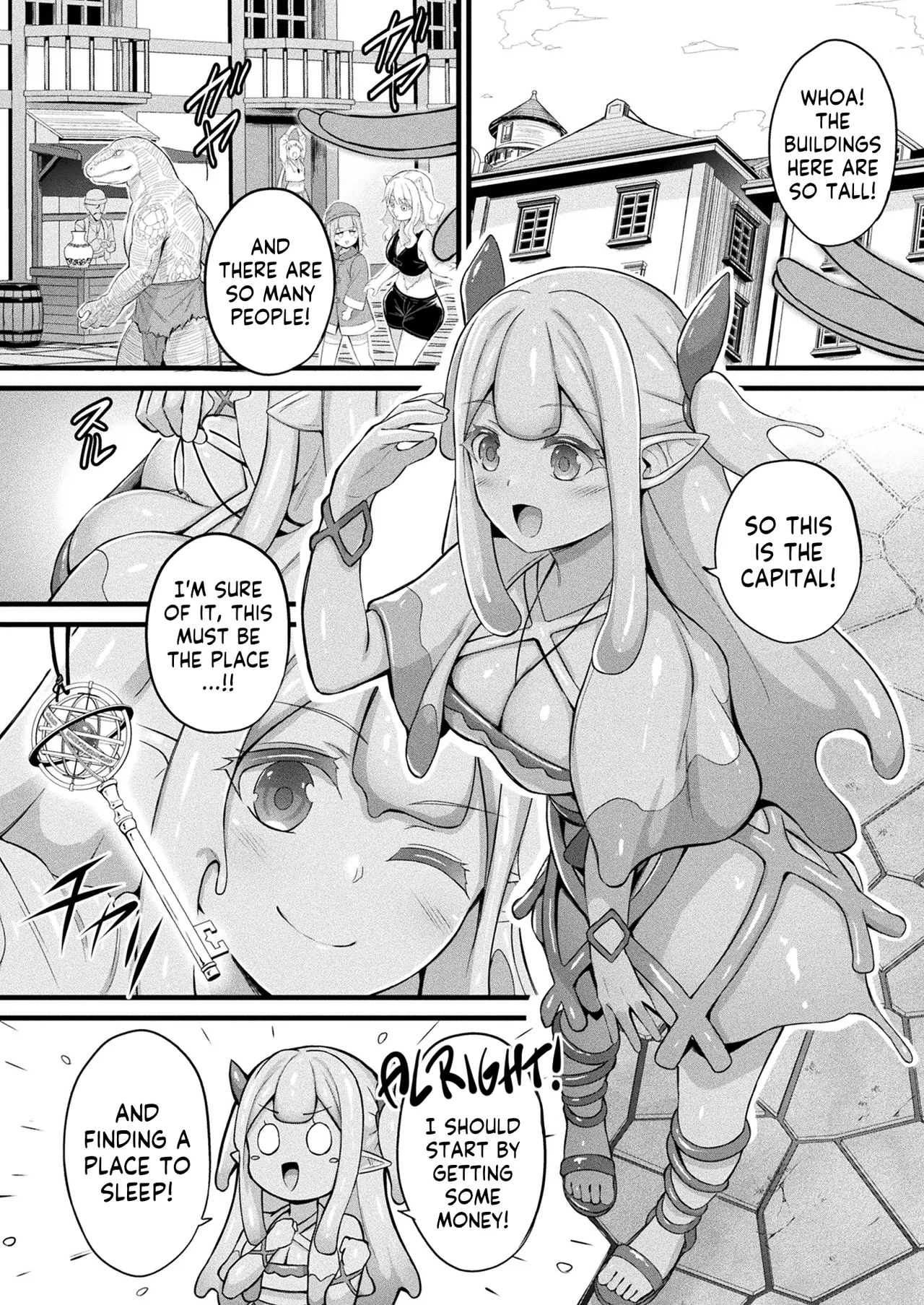 Slime Ko Meruru no Ecchi na Oshigoto Chapter 1 page 2 full