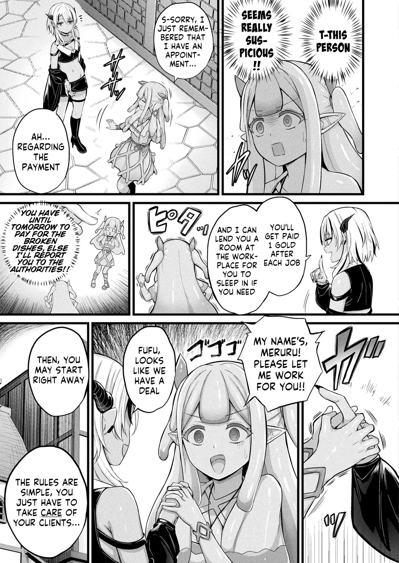 Slime Ko Meruru no Ecchi na Oshigoto Chapter 1 page 5 full