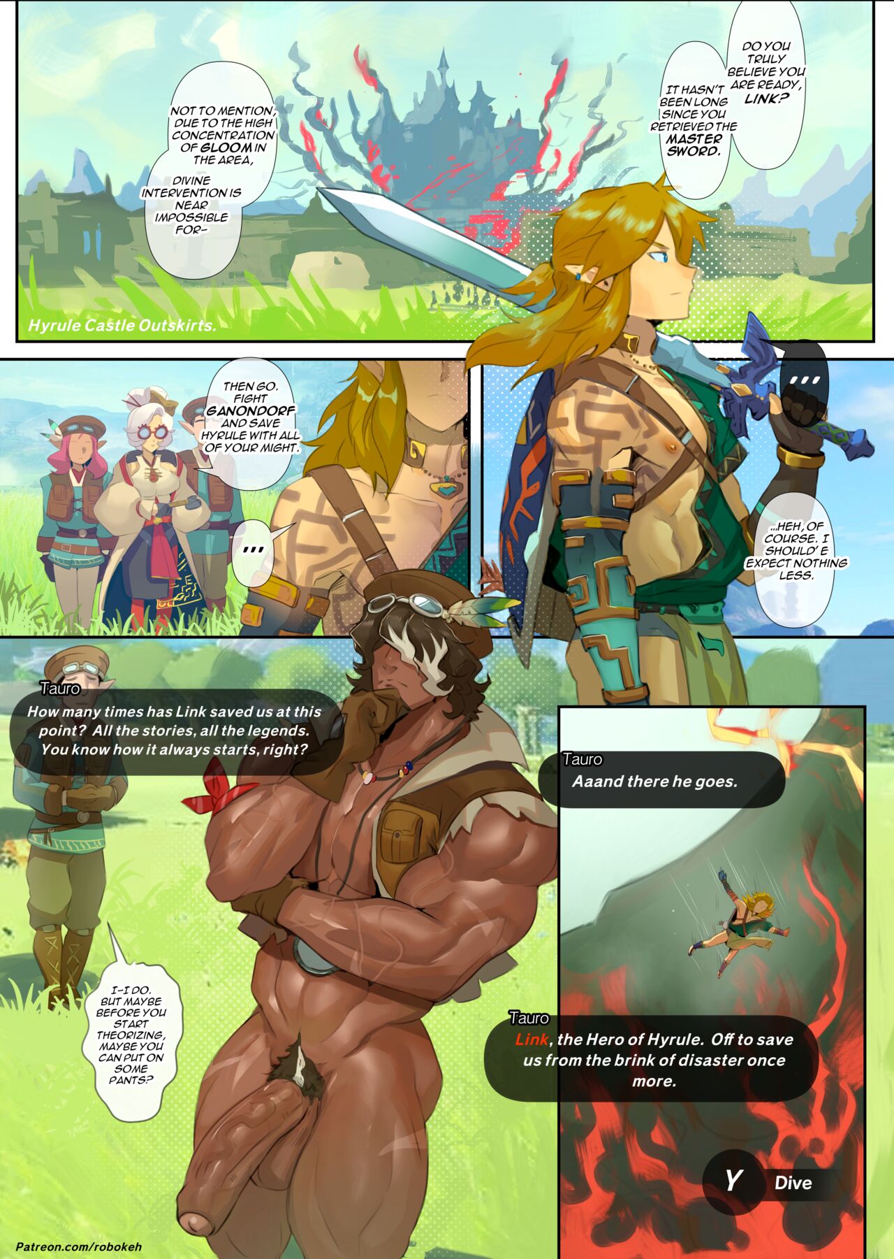 Robokeh - Top of the Kingdom page 1 full