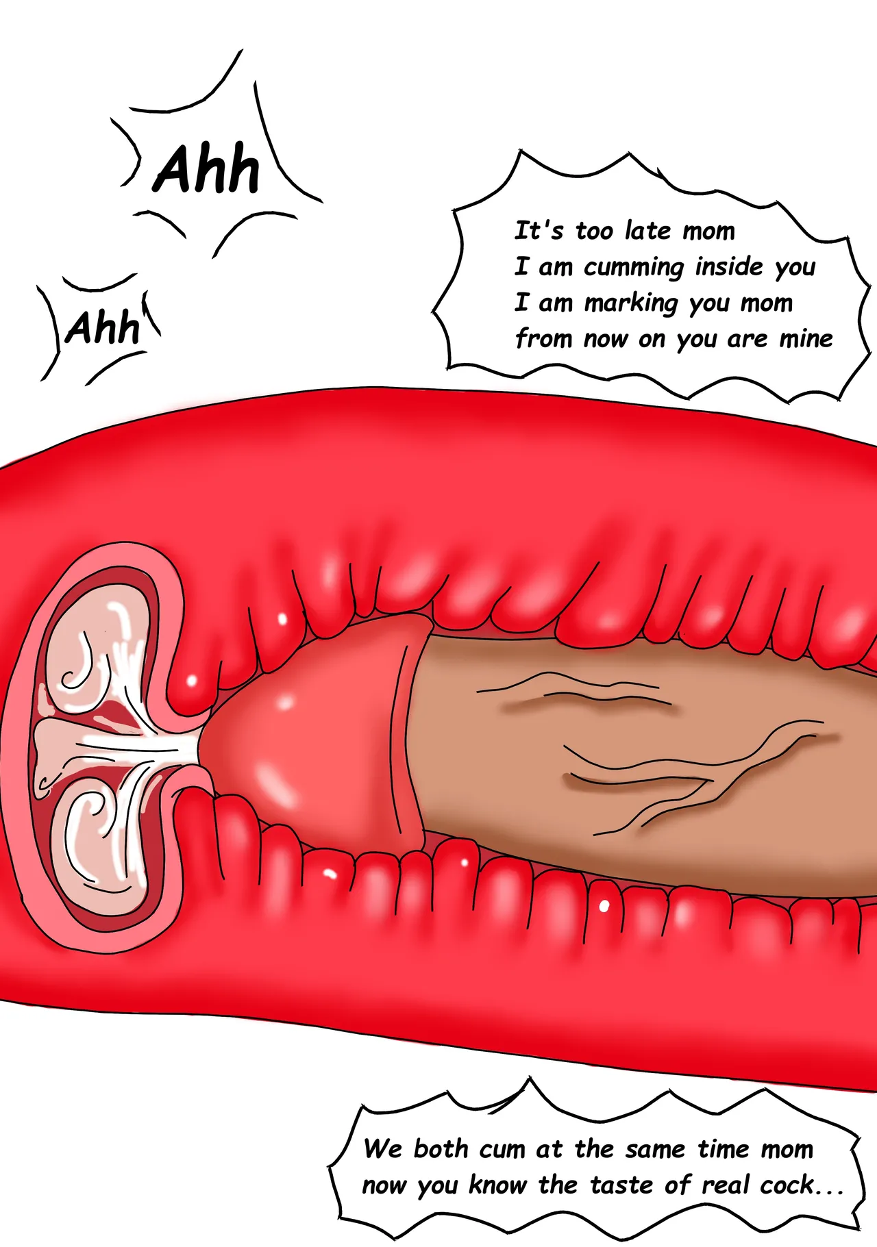 Hahaoya no teishutsu | Submission of a Mother part:-2 chapter:-2 page 6 full