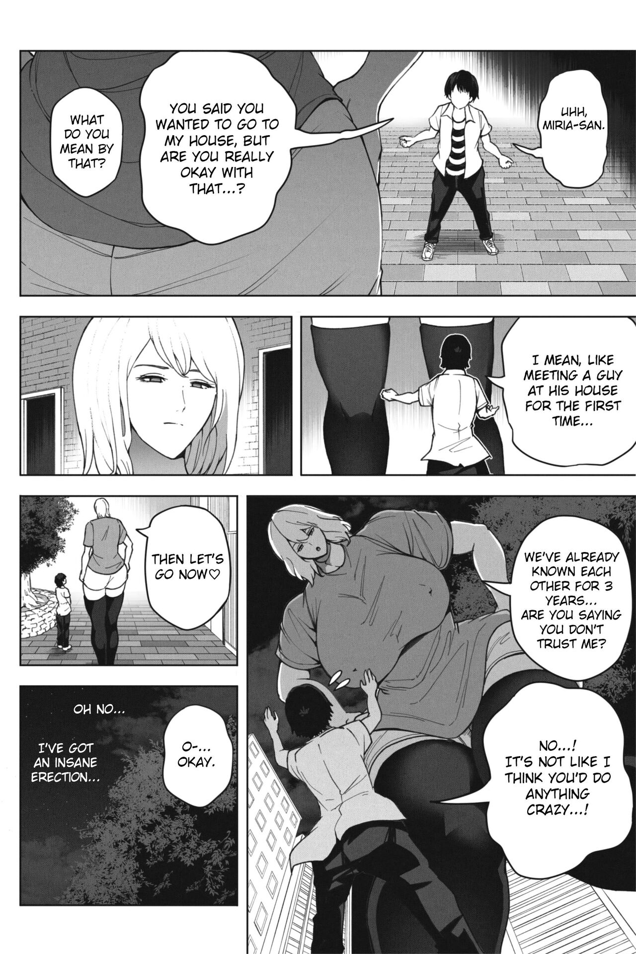 同級生と再開したら超巨体に成長してた話 page 4 full