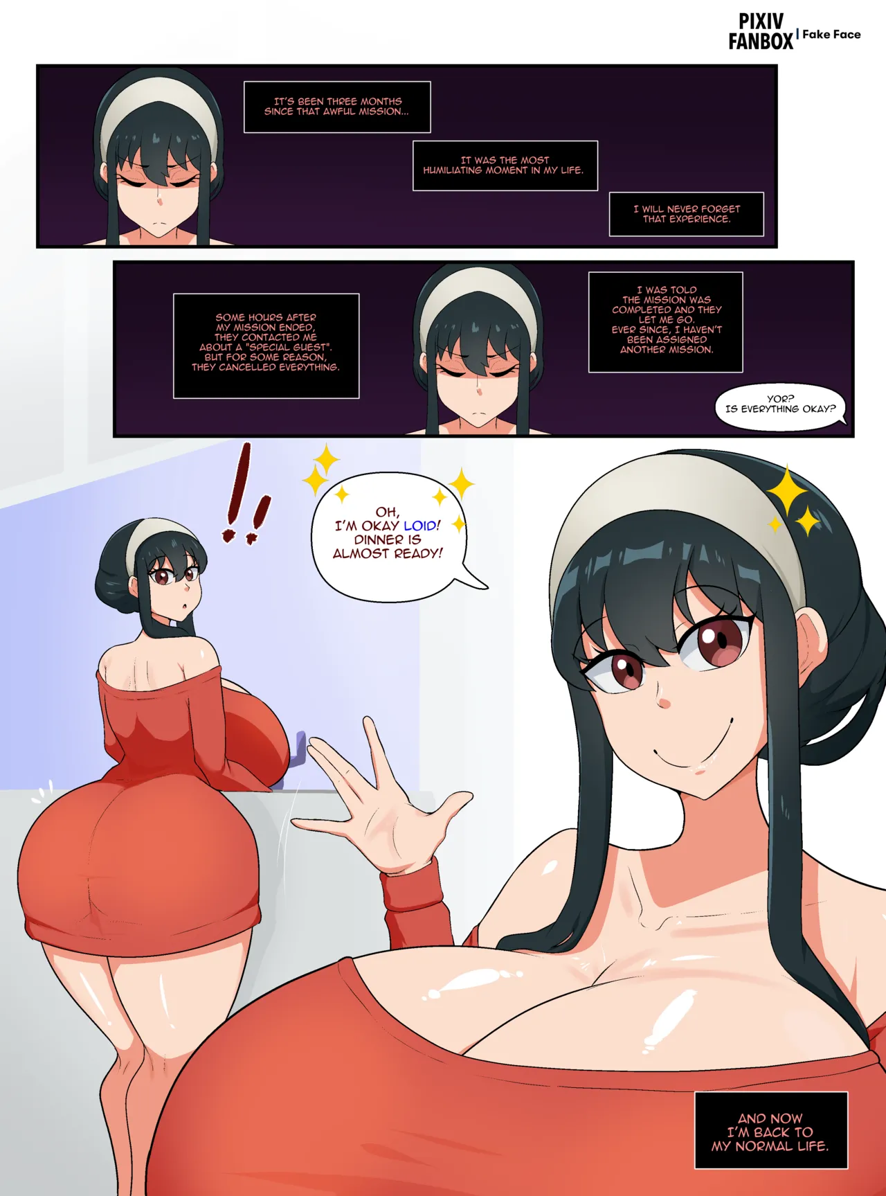 Yor x Bond page 1 full