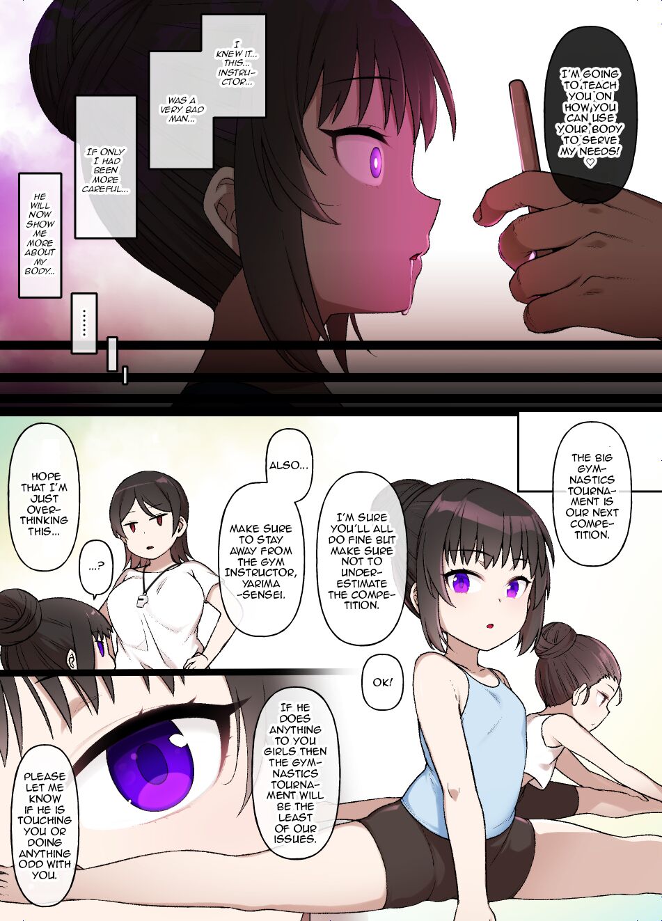 Gymnastics Girl Becomes Masochistic Slut Who Loves Her Middle-Aged Instructor page 2 full