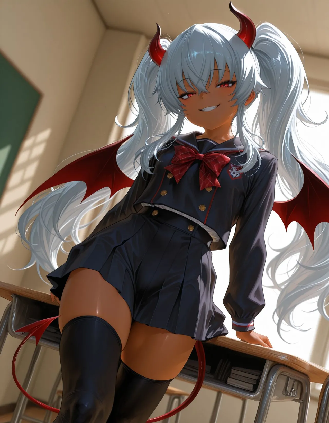 褐色#182 グリムアロエ grim aloe nsfw  褐色生活_DSL ai generated page 7 full