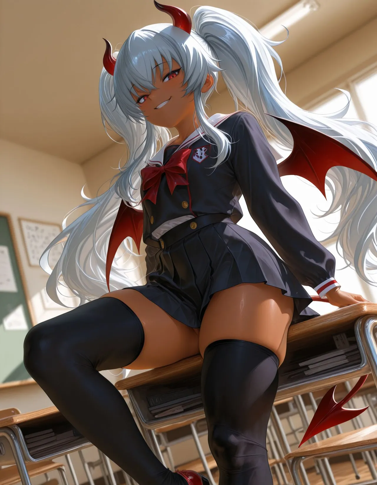 褐色#182 グリムアロエ grim aloe nsfw  褐色生活_DSL ai generated page 9 full