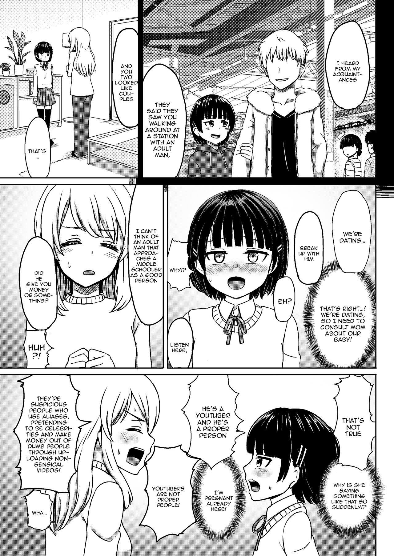 Charao ni Hamatte Saa Taihen Mijuku na Mama demo Stand by me page 8 full