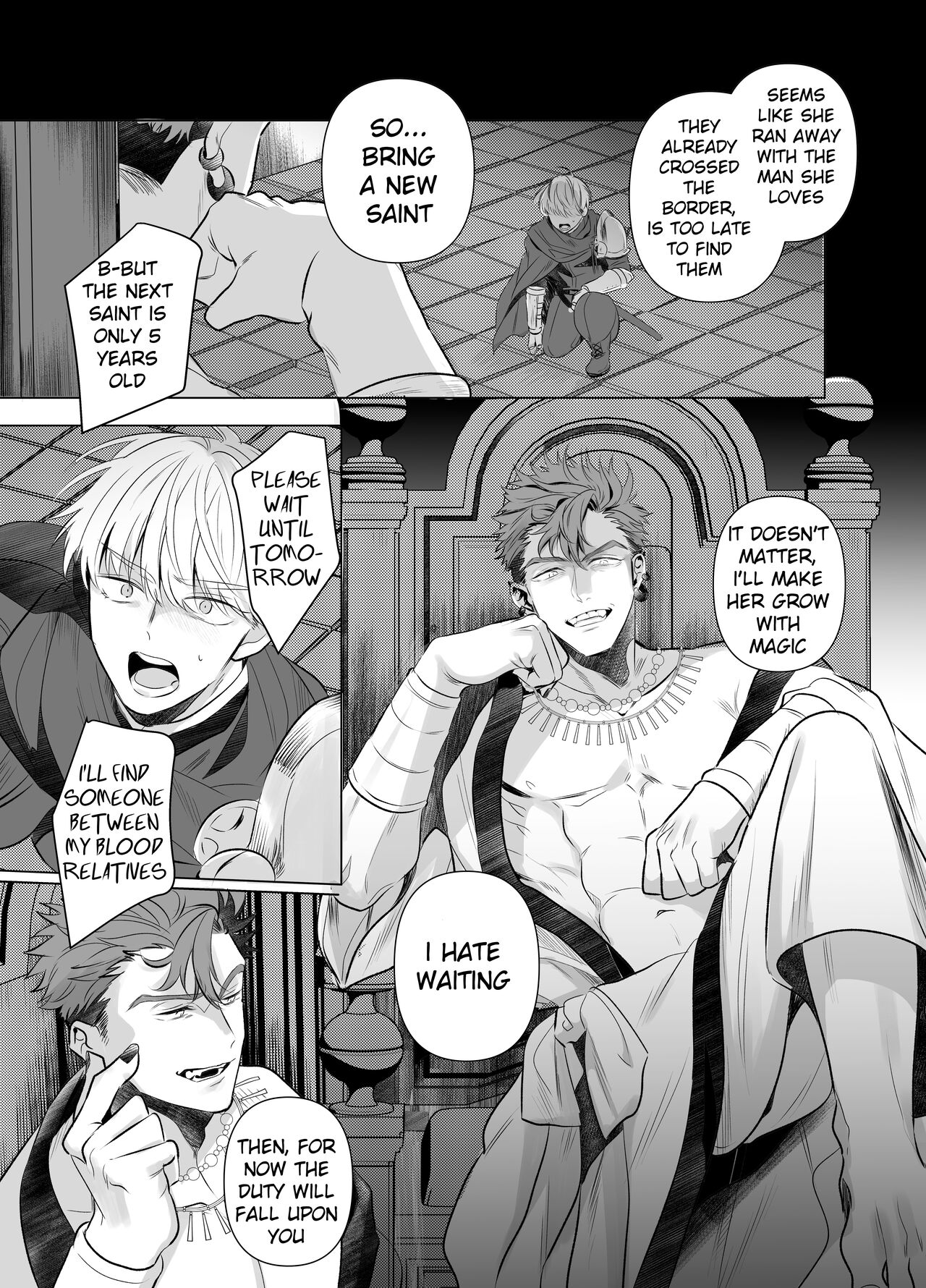 Jashin ni Metorareta Seikishi ~Afureru Bonyuu no Eikyuu Zecchou~ page 4 full