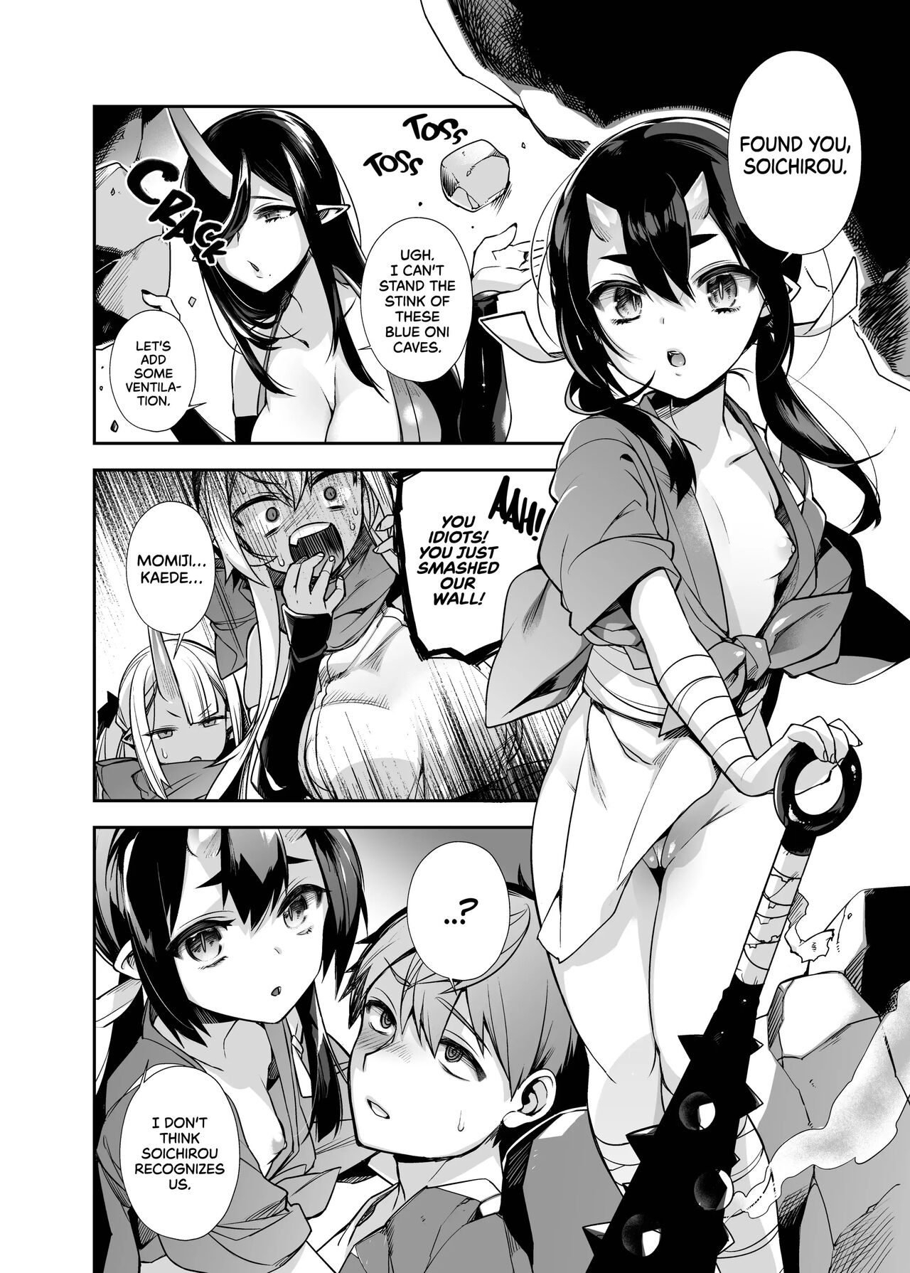 [Shindou] Mating with Oni Ch. 1-7 + Epilogue [English] Hentai - Raw  123