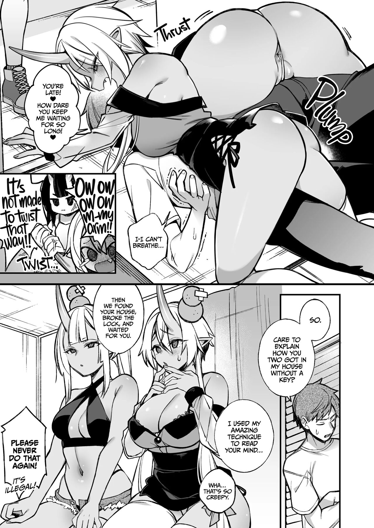 [Shindou] Mating with Oni Ch. 1-7 + Epilogue [English] Hentai - Raw  169