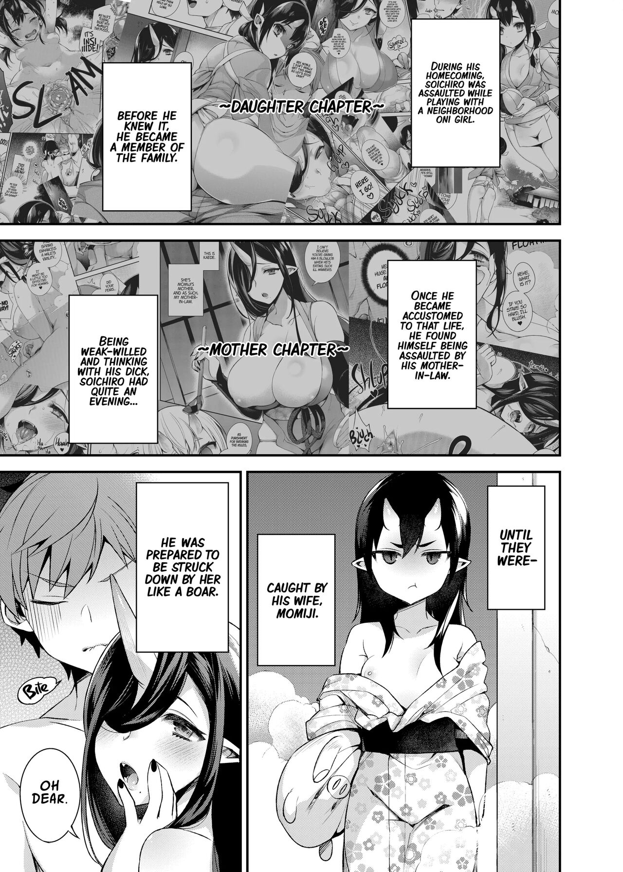 [Shindou] Mating with Oni Ch. 1-7 + Epilogue [English] Hentai - Raw  52