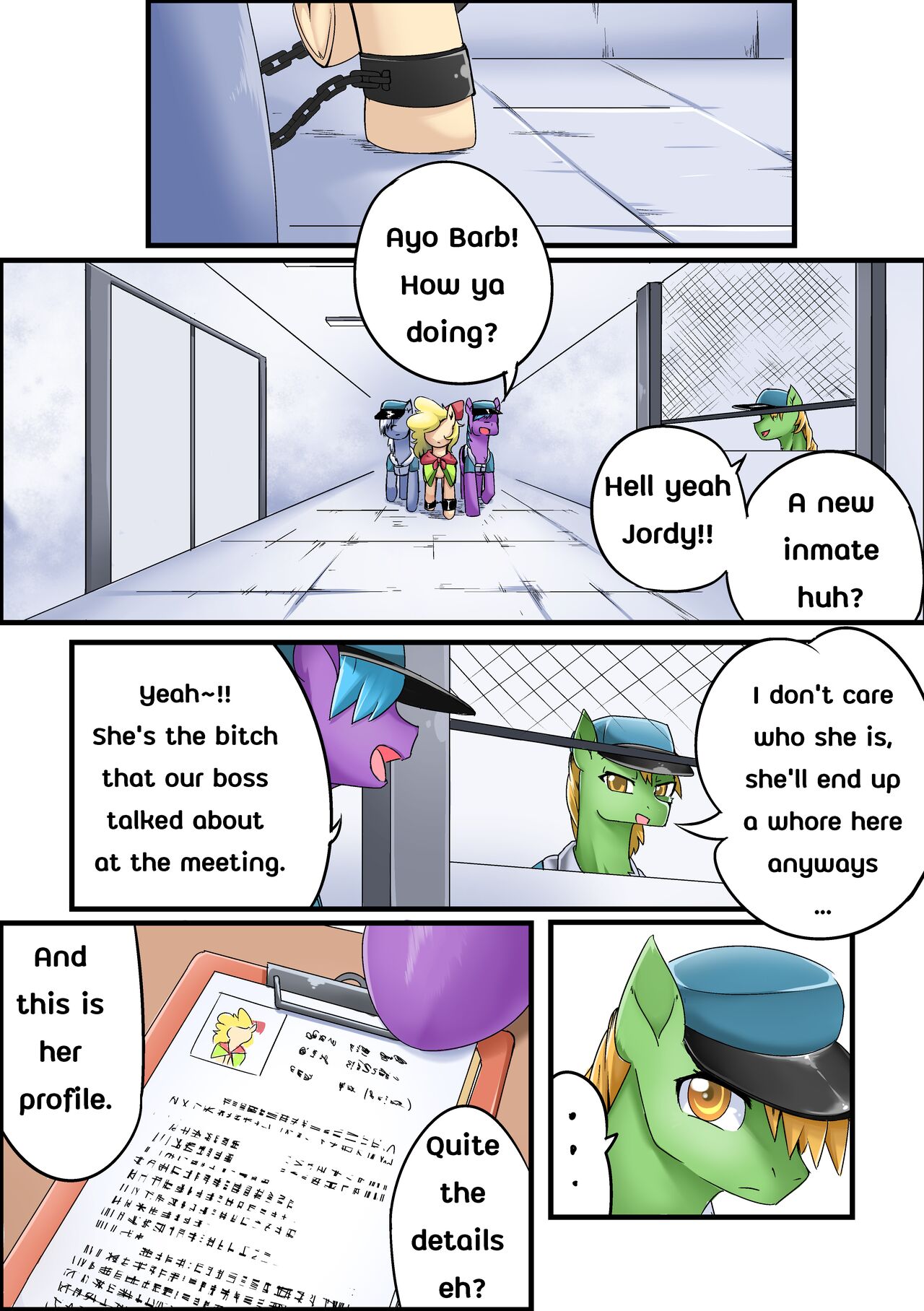 Banned from PonyTown page 1 full