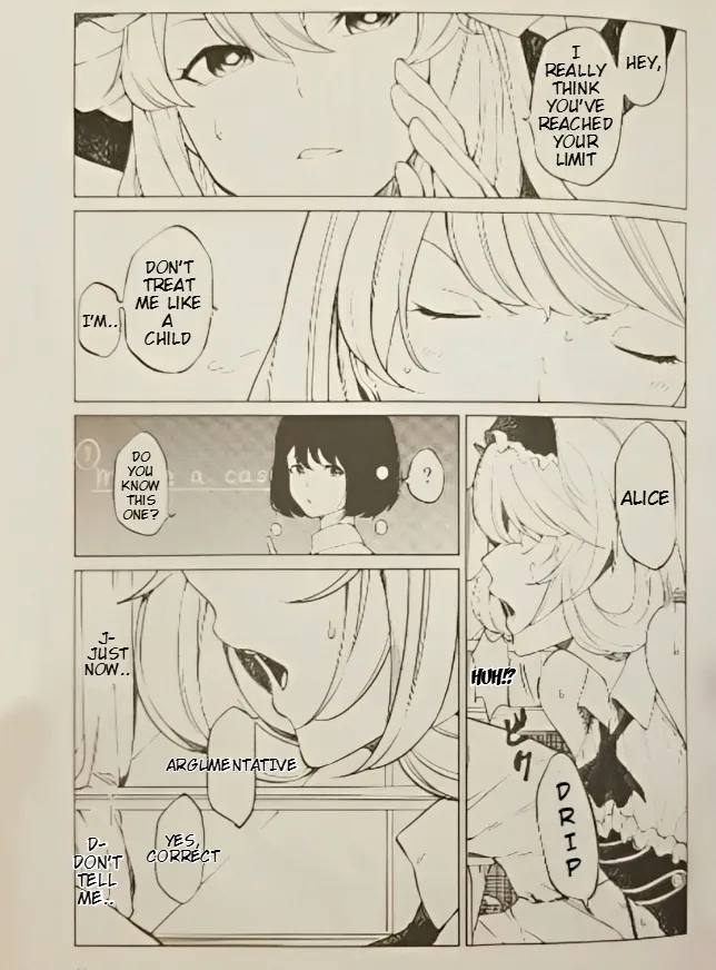 Toilet ni Ikitai! Alice desu ga | I want to go to the bathroom! Alice version   Re-edited page 10 full