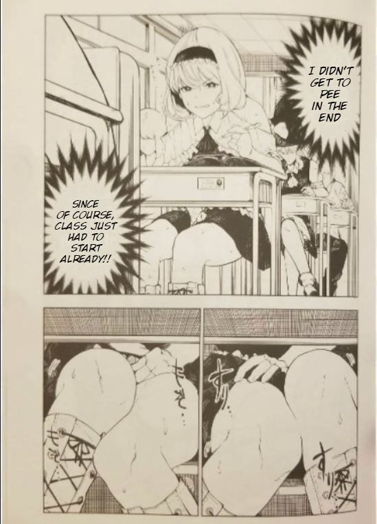 Toilet ni Ikitai! Alice desu ga | I want to go to the bathroom! Alice version   Re-edited page 6 full