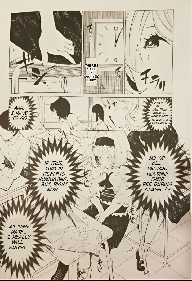 Toilet ni Ikitai! Alice desu ga | I want to go to the bathroom! Alice version   Re-edited page 9 full