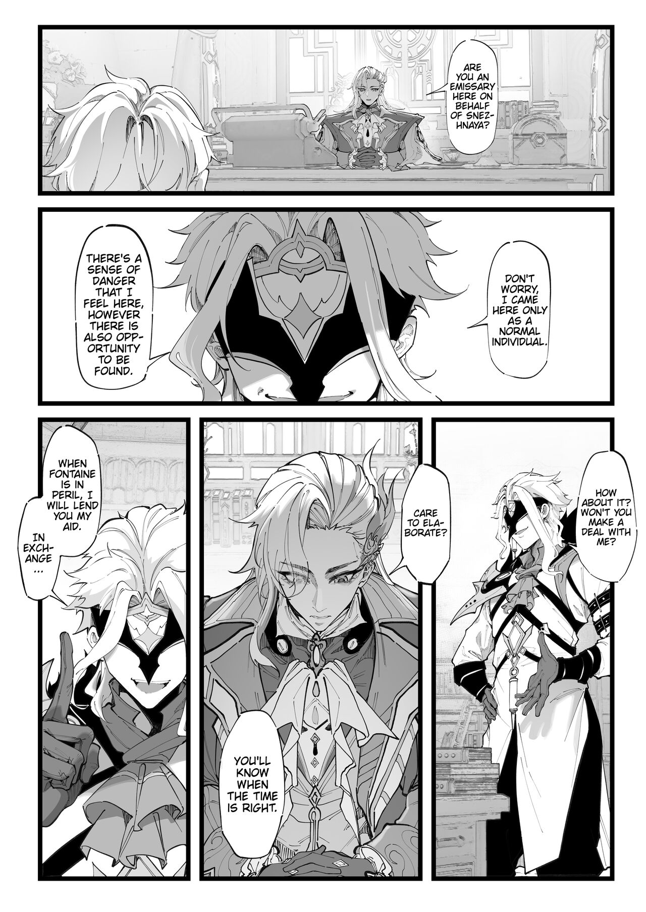 Hakase no Kenkyuu 3 | Dottore's Research 3 page 2 full