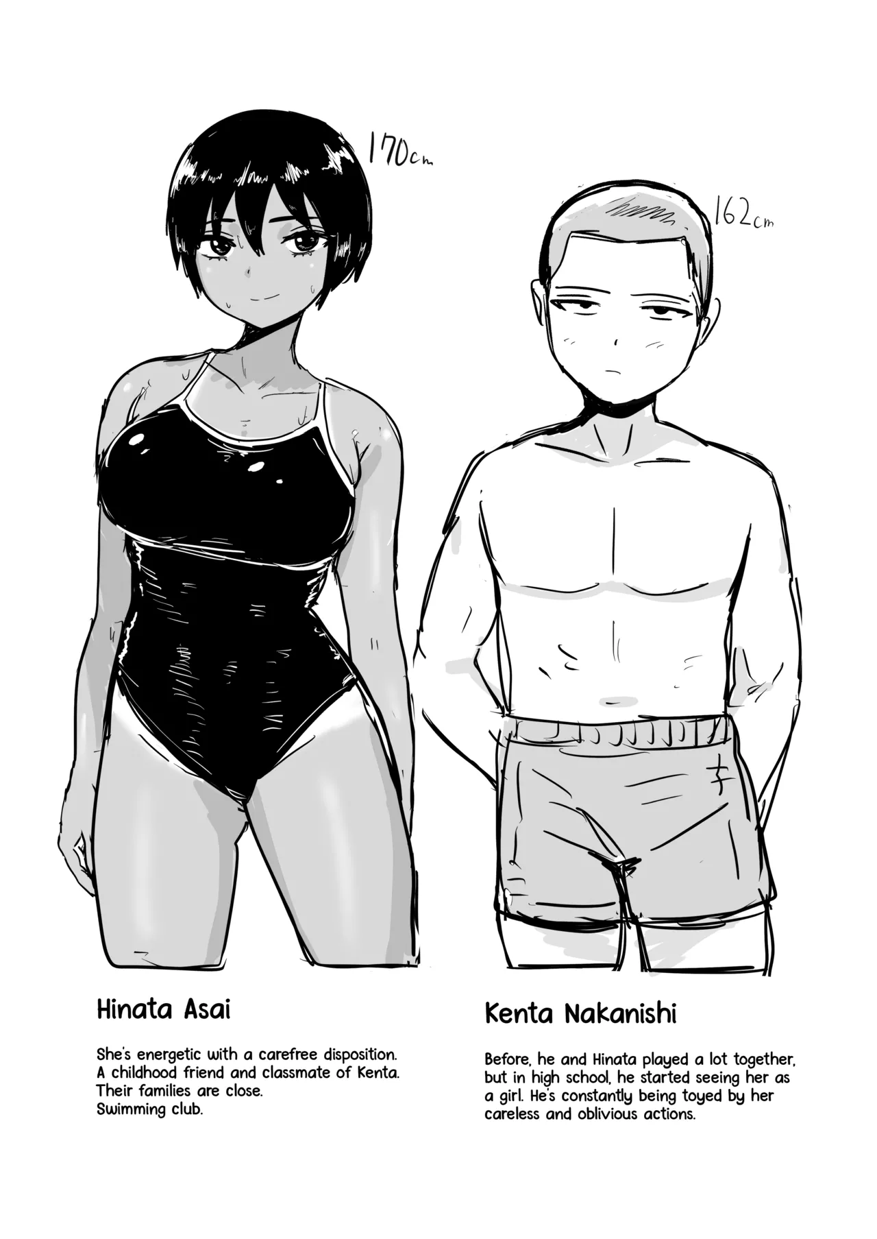 Boyish na Osananajimi to Taiyou no Shita de Asedaku Sex suru Hanashi page 2 full