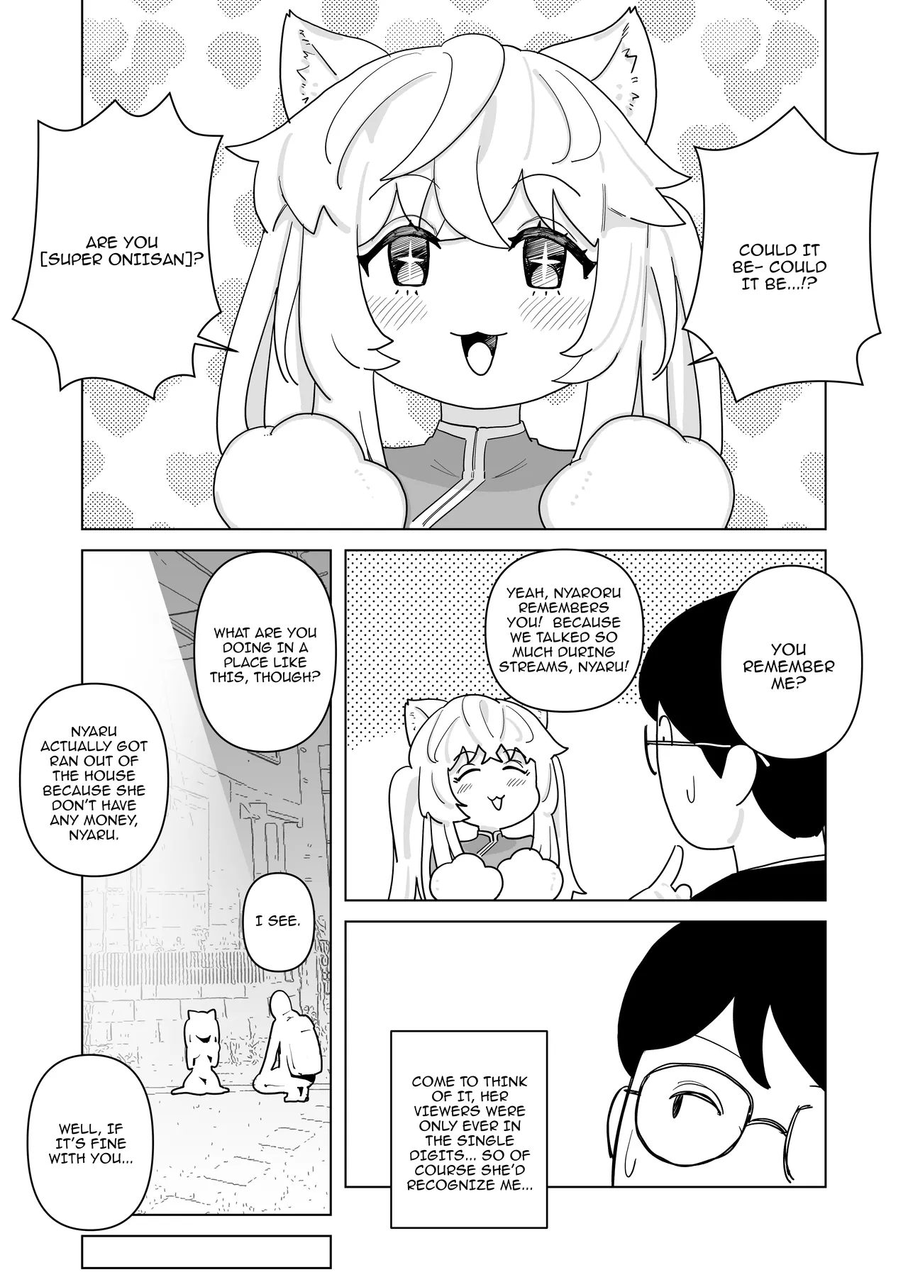 Pure Pure Vtuber Nyaroru-chan page 4 full