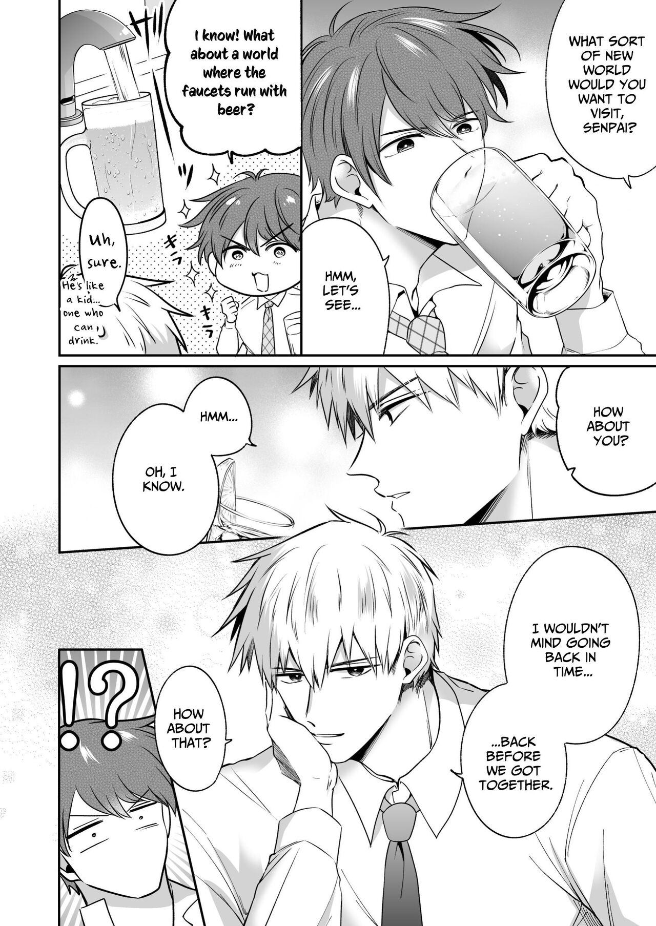 Office Worker's Love Hotel 8 Guys' Night EROS - College Boy Double-Dicked in a New World page 7 full