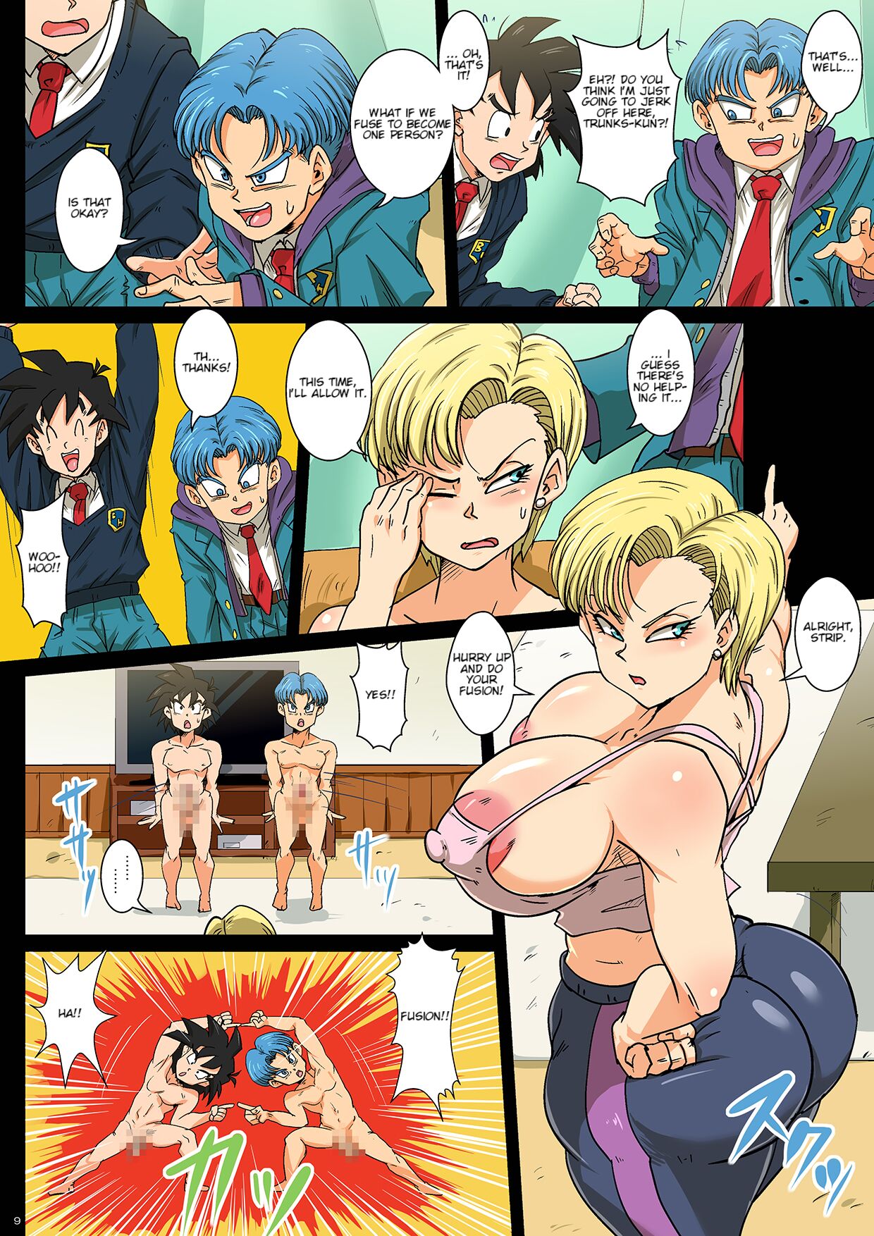 Hokago wa 18-gou Sanchi de Sex Sammai | Having SEX at No.18-san's House After School page 9 full